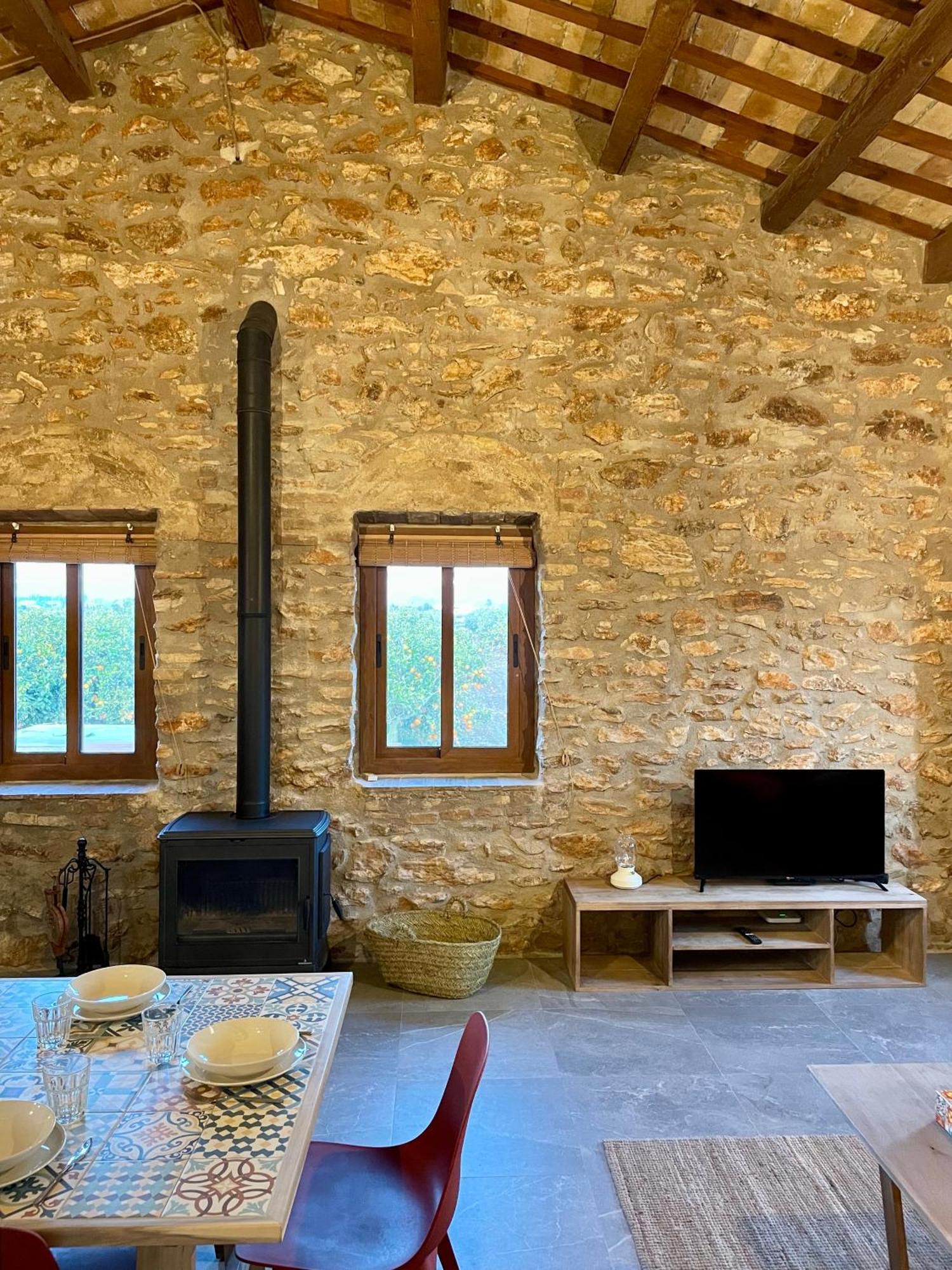 Mas De Melonet Delta Del Ebro Villa L'Aldea Ngoại thất bức ảnh