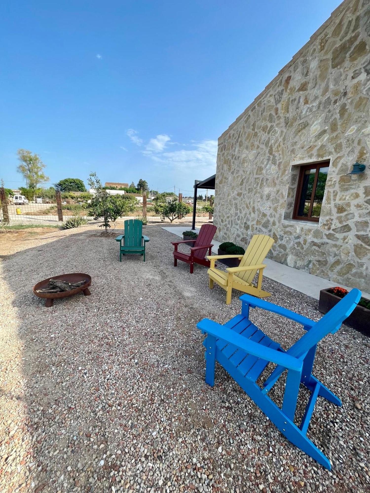 Mas De Melonet Delta Del Ebro Villa L'Aldea Ngoại thất bức ảnh